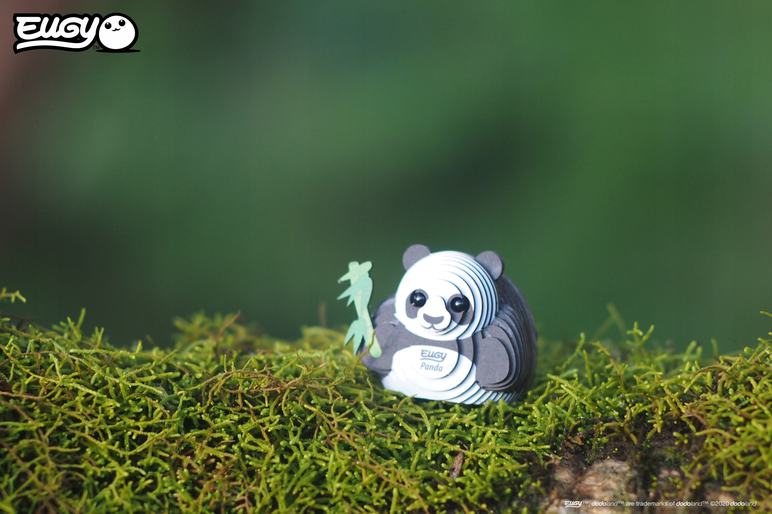 Eko Układanka 3D Eugy - Panda Wiek dziecka 6 lat +