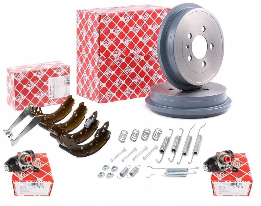 BF406 - БАРАБАНИ ЩЕЛЕПИ CYLDE SKODA ROOMSTER DELPHI