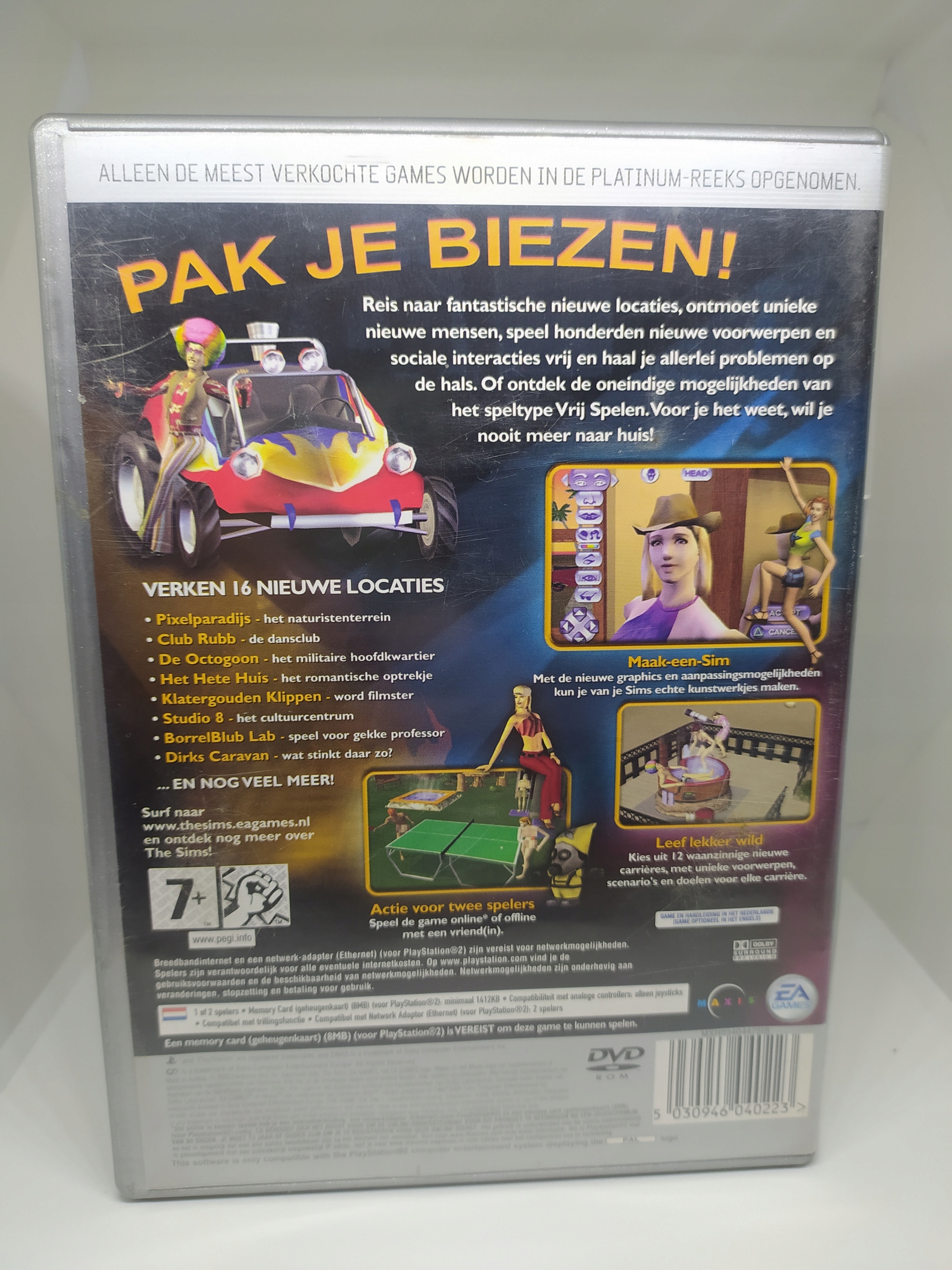 The Sims Poza Domem PS2 Tematyka sportowe