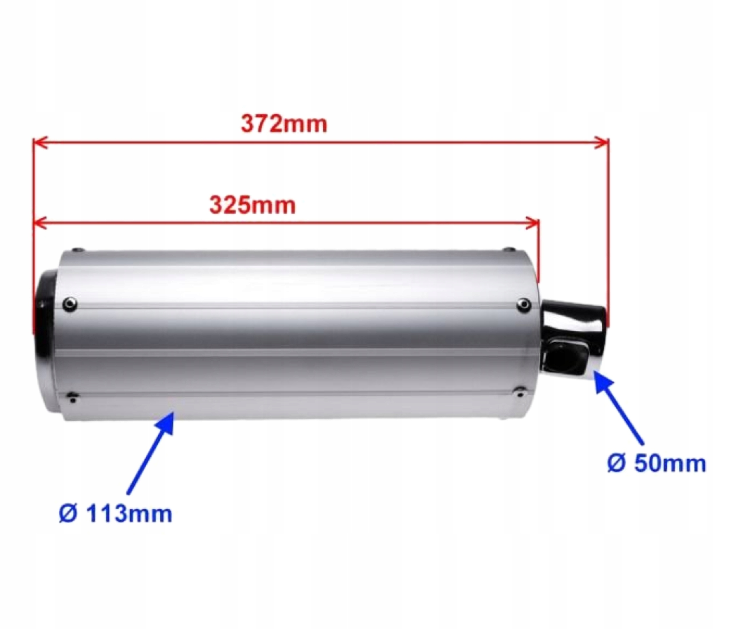 Skuter SHOTGUN VIA 50 4T Tłumik Z Katalizatorem Producent inny
