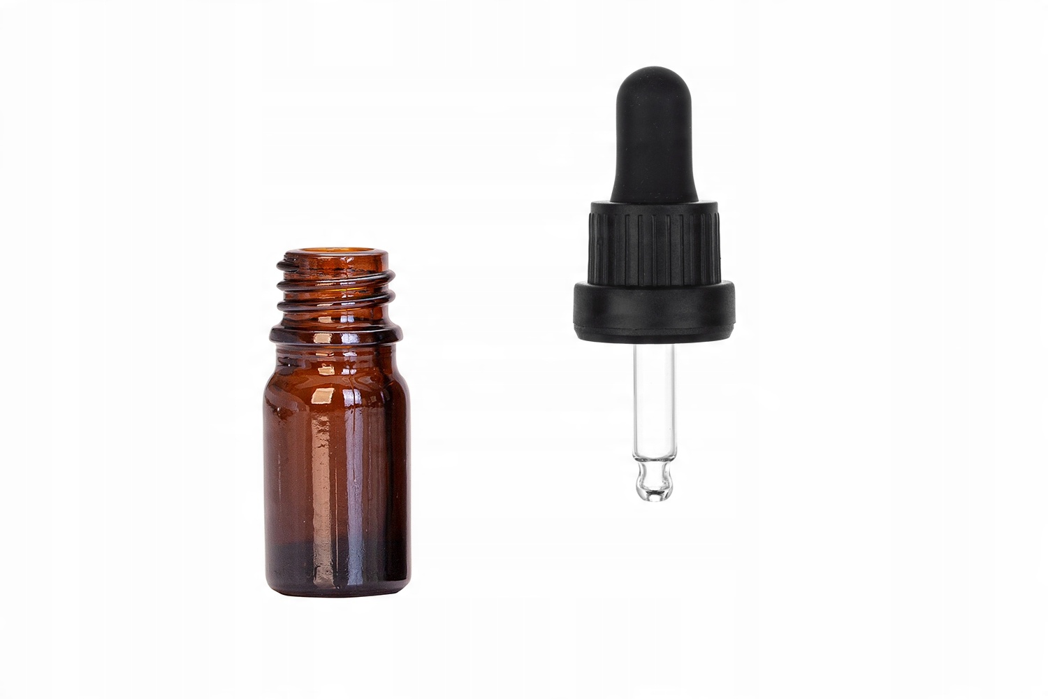 

Butelka szklana brązowa 5 ml z pipetą