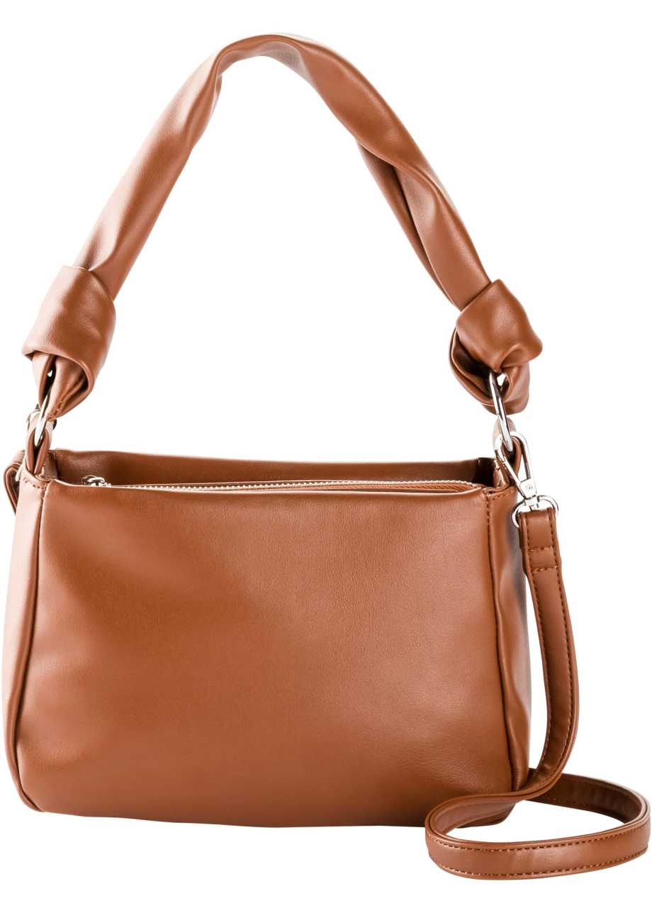 B.P.C Torebka brązowa modna eko skóra