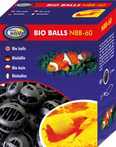 

Aqua Nova Biobale Bio Kule 32mm 60 szt w siatce