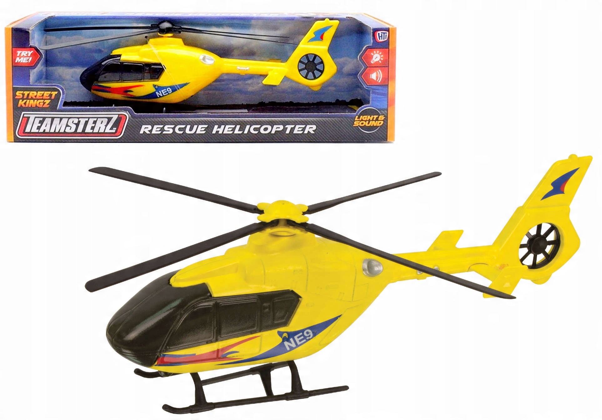 

Teamsterz Helikopter Ratowniczy Światło Dźwięk