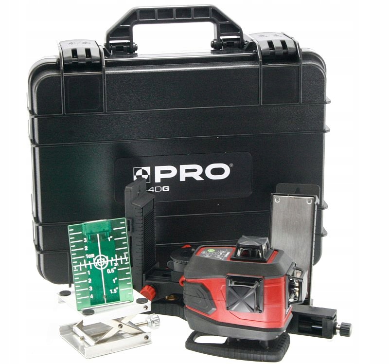 Pro Laser płaszczyznowy 4D 4x360st. LK-4DG zielony