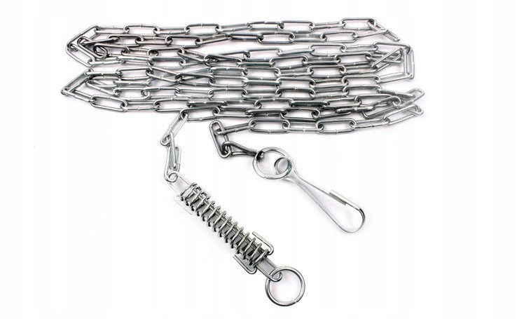 Цепь собаки с амортизатором оцинкованная 3MB 3mm