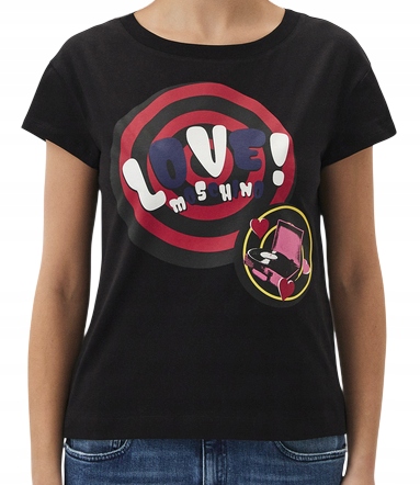 Love Moschino Dámské Tričko Černé vel. M