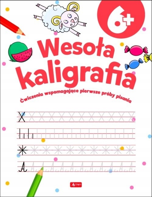 

Wesoła kaligrafia 6+ pisanie ćwiczenia zabawa