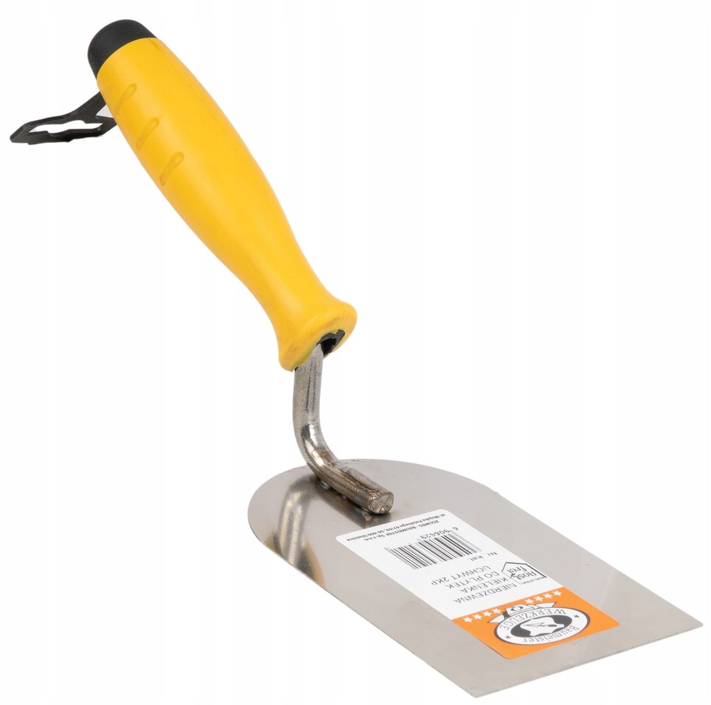 OLEJNIK KIELNIA SZTUKATORSKA 100MM UCHWYT DWUKOMPONENTOWY ŻÓŁTY Szerokość 100 mm