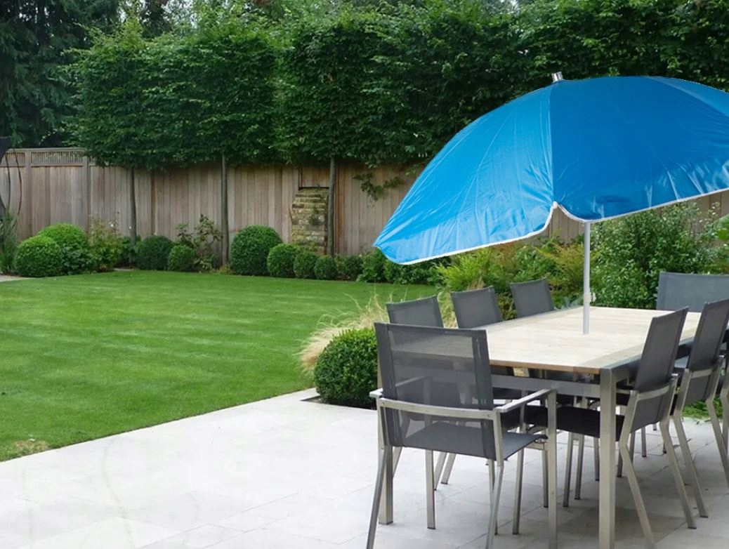 DUŻY PARASOL PLAŻOWY OGRODOWY FILTR UV ŁAMANY SKŁADANY POKROWIEC 170cm Marka Royokamp