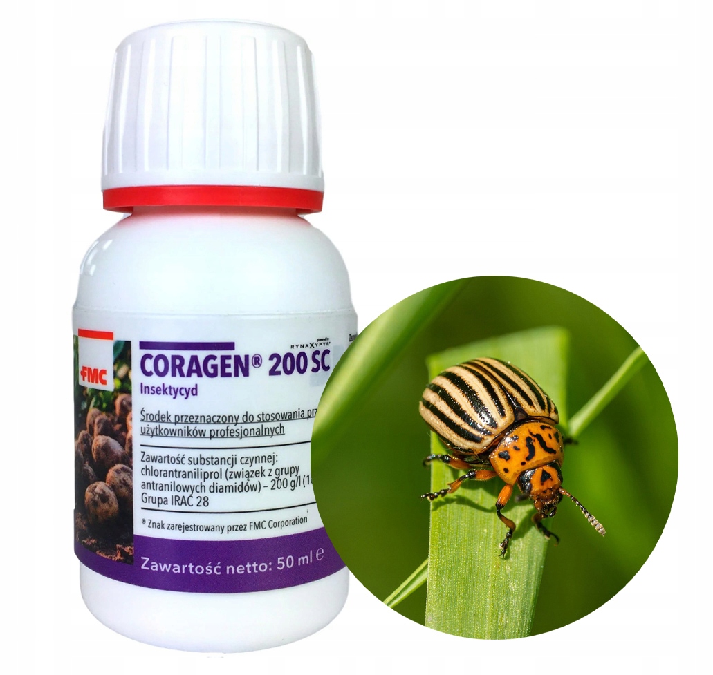 Coragen 200SC 50ml Fmc bielinek tantniś stonka zwójka