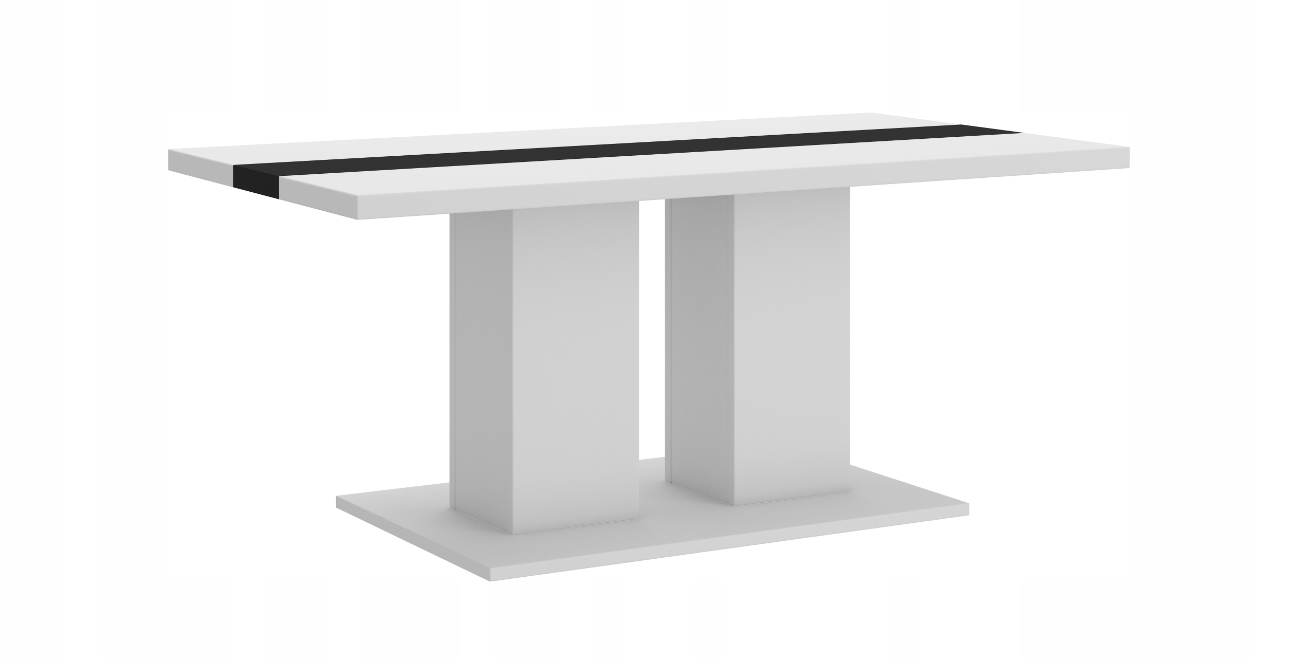 Moderní kancelářská lavice do obývacího pokoje Zaco 110 x 60 Bílá