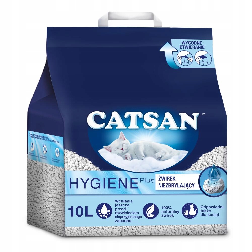 Levně Catsan Hygiene Plus 10 l