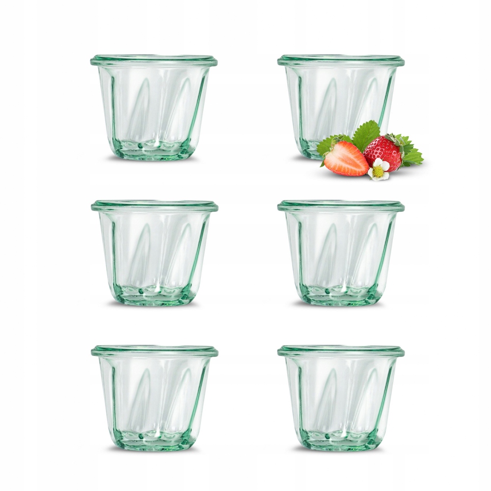

Słoiki Na Przetwory szklane Weck Bakery 0,165 l x6