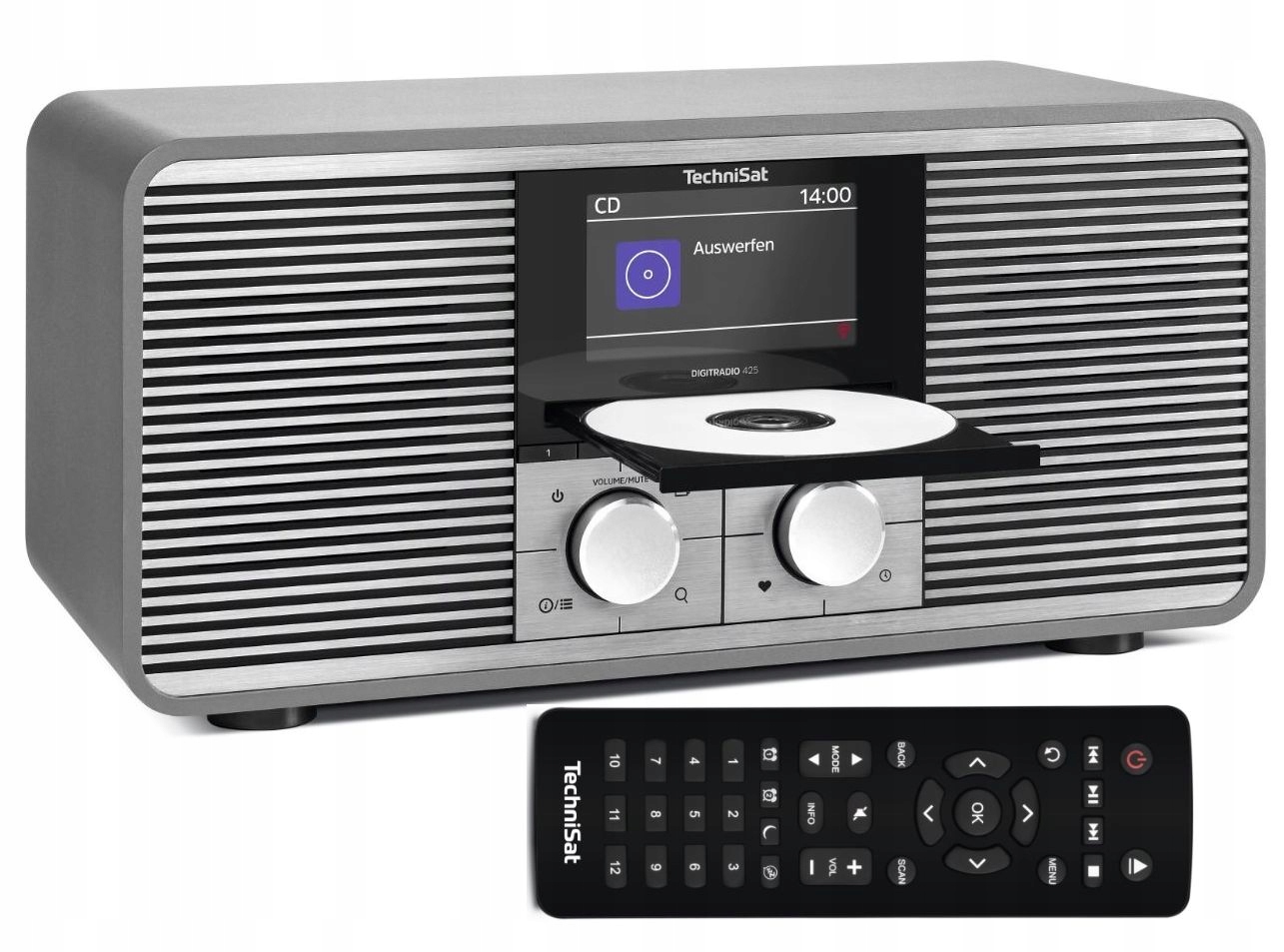 Radio Technisat 425 IR FM Cyfrowe DAB+ Internetowe WiFi Bluetooth CD DIGIT