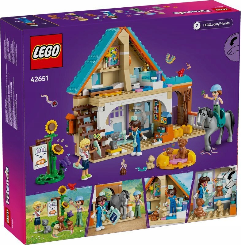 Lego 42651 Friends Kůň a léčebna pro zvířata