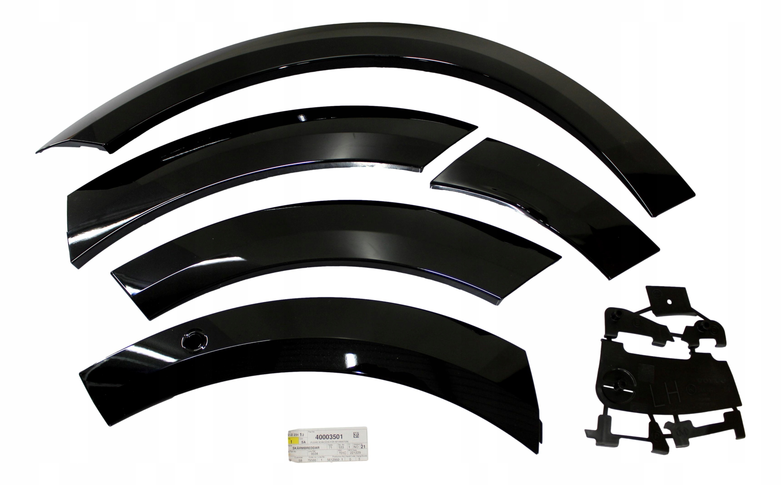 Volvo XC60 II sada rozšíření krytky blatníku Oe