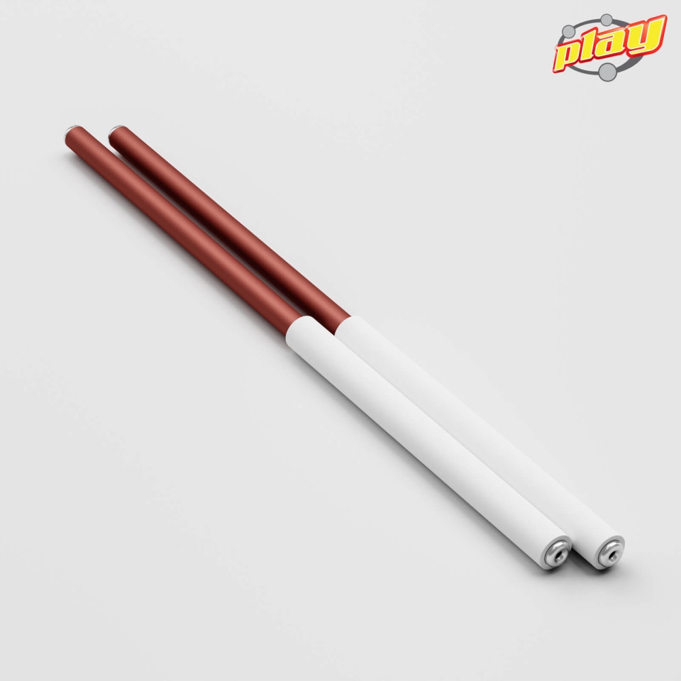 Deos 7075 hole pro diabolo, červené