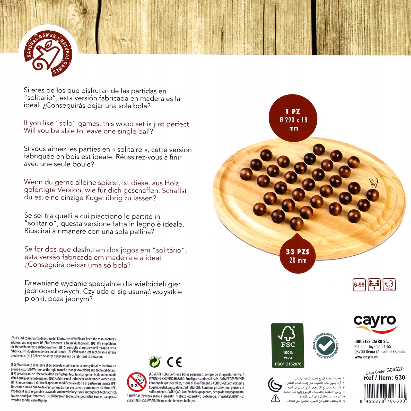 Cayro Samotnik 630 Nazwa Cayro Samotnik (630)