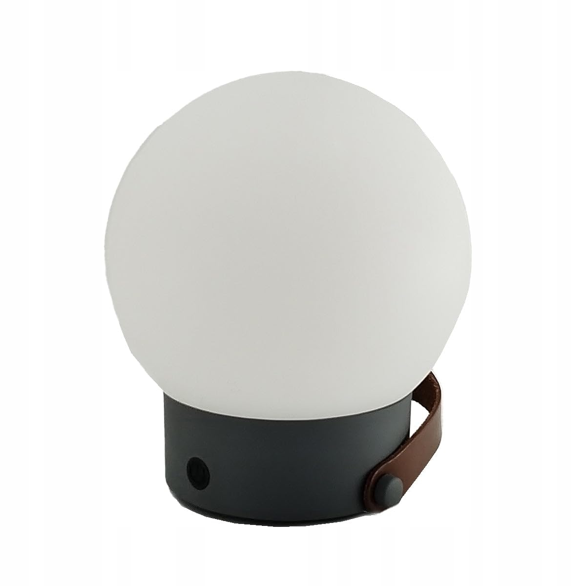 Bezdrátový a solární Led přehrávač Globy Nomad H23 cm, teplá bílá barva