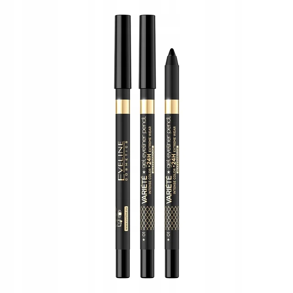 

Eveline Variete Kredka do oczu 01 Pure Black