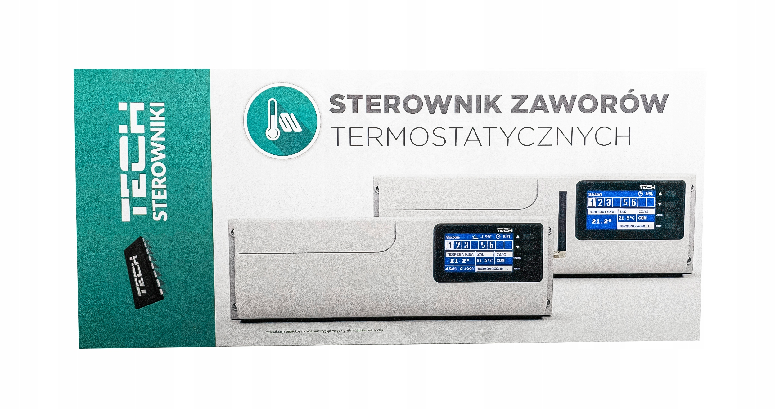 LISTWA STEROWNIK OGRZEWANIA PODŁOGOWEGO TECH L-8e Marka Tech