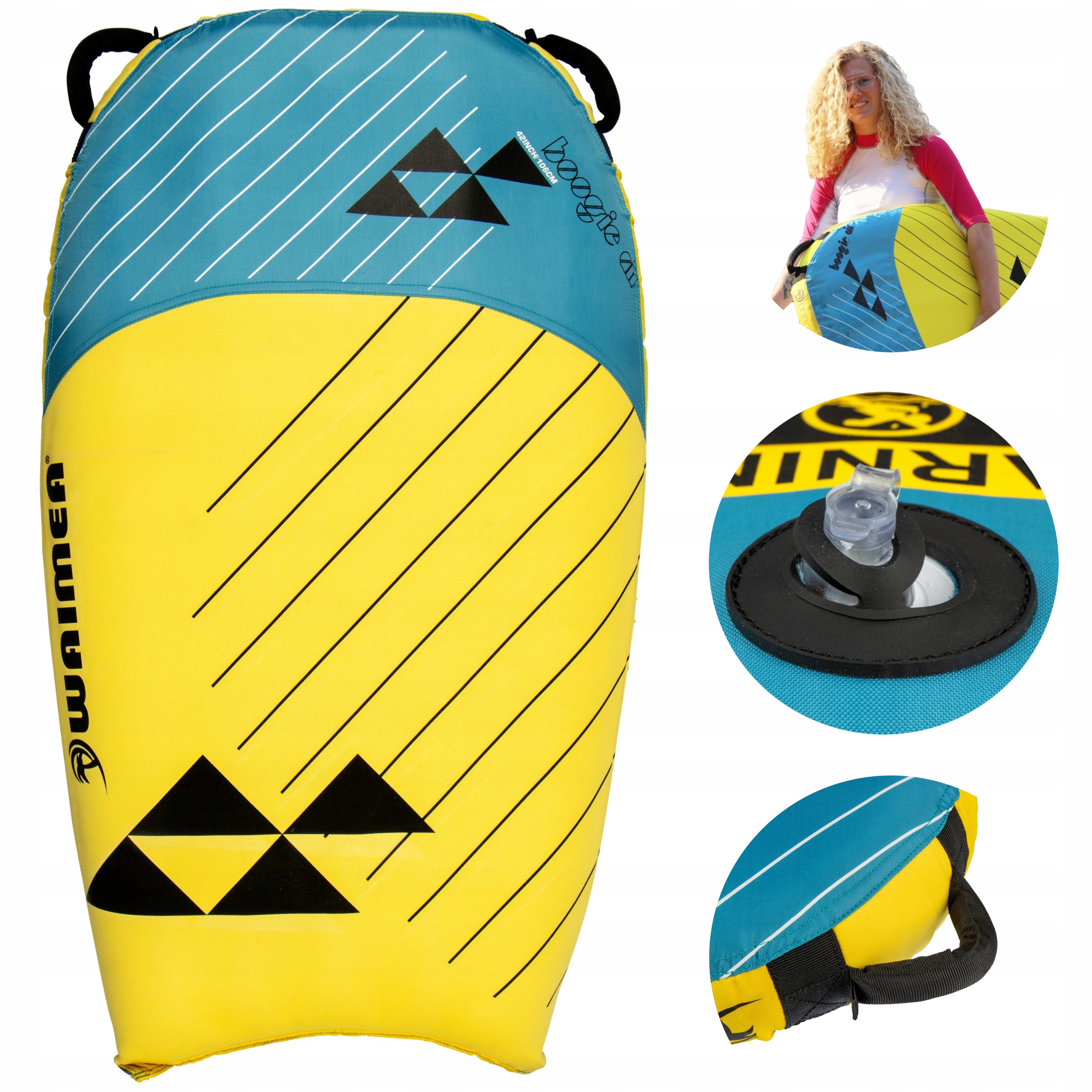 Deska dmuchana do pływania wody Waimea Boogie Air 106cm