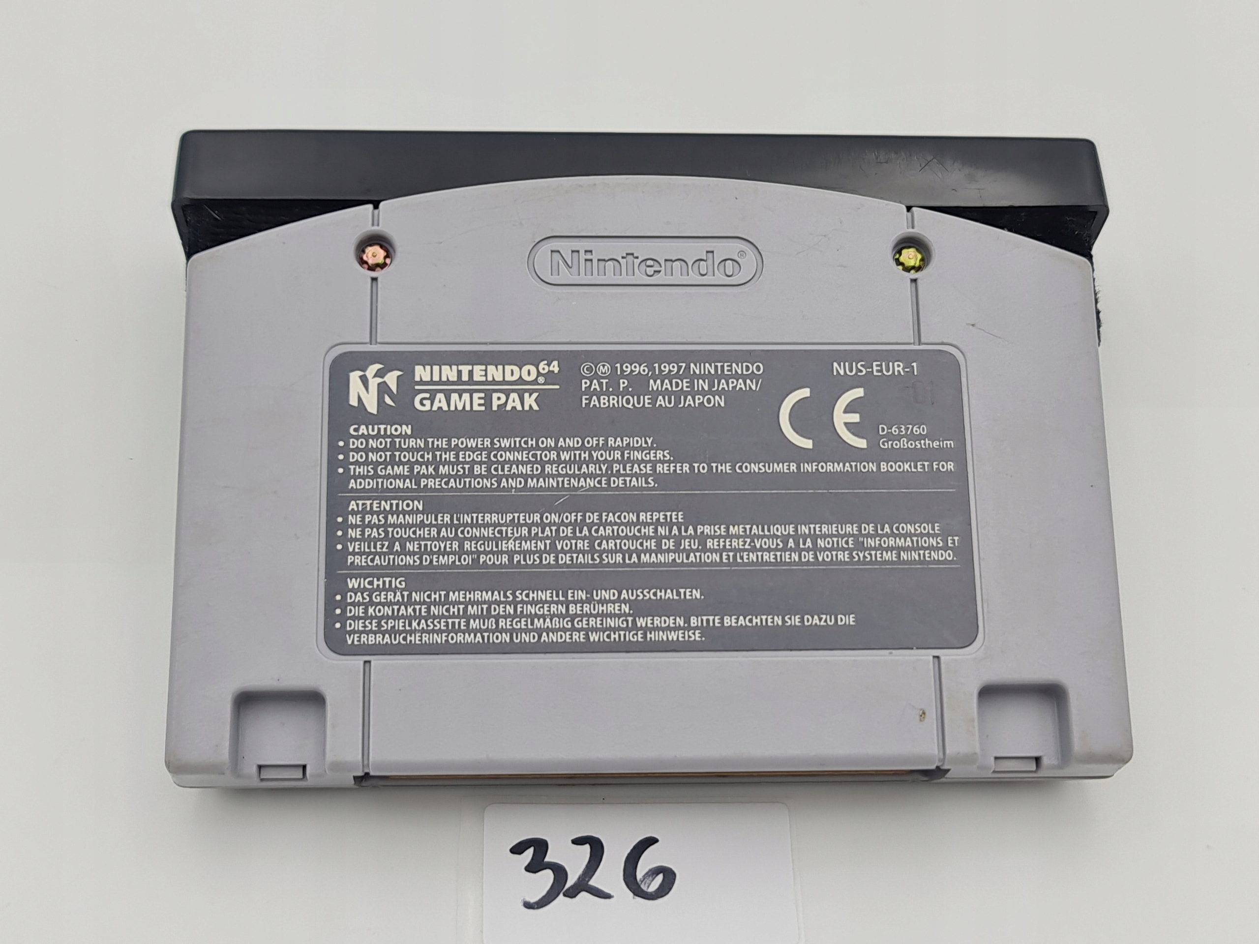 NINTENDO 64 F-1 WORLD GRAND PRIX Producent Nintendo