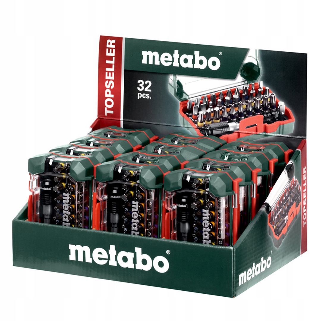 Sada šroubovacích nástavců Sp Metabo 626700000 32 dílů