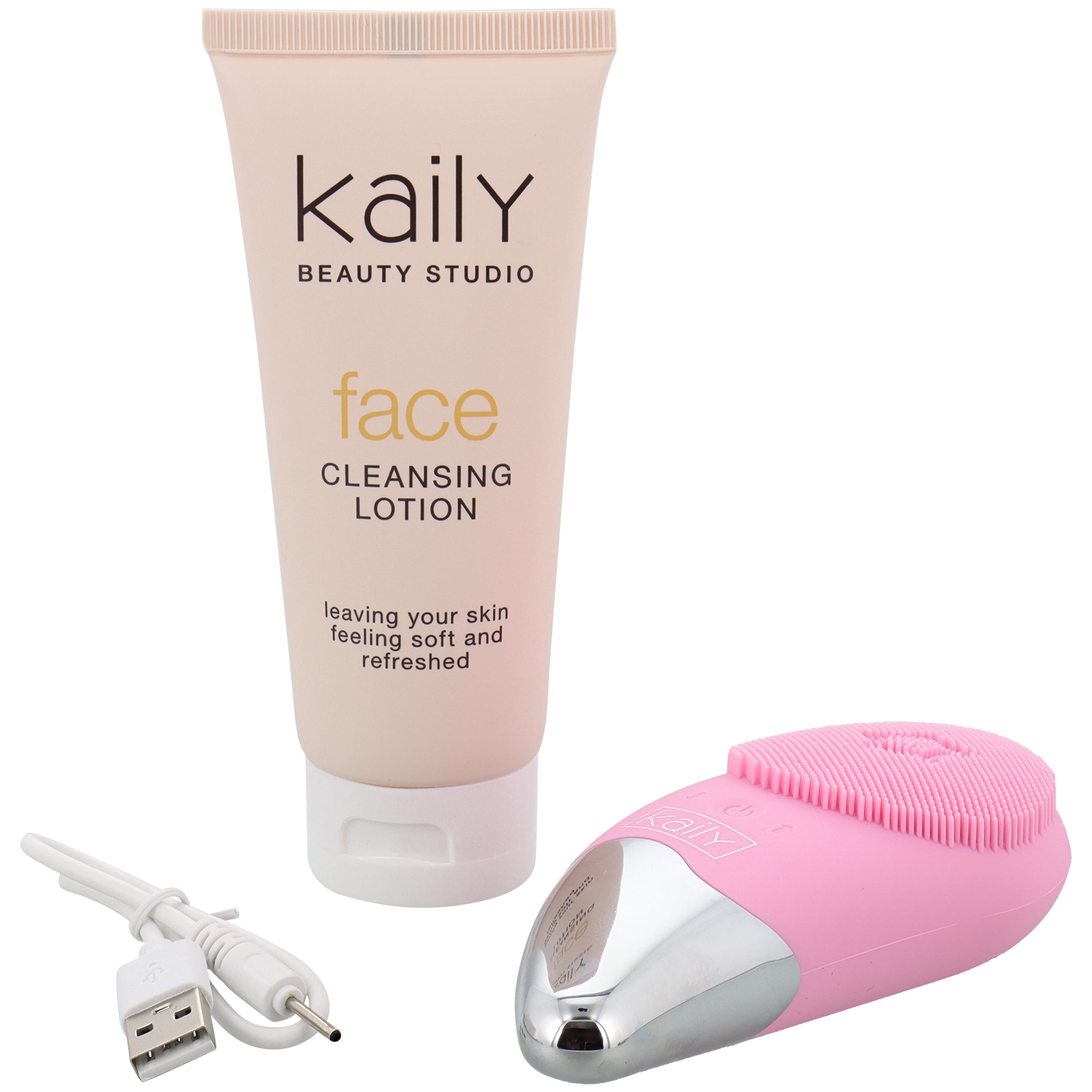 Kartáč Na Čištění Masáže Obličeje Na Baterii Tonikum Kaily 004