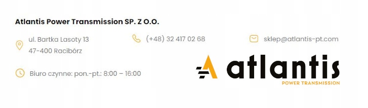 koło łańcuchowe zębate 1/2" 08B1 Z=45 hartowane zęby Producent części APT