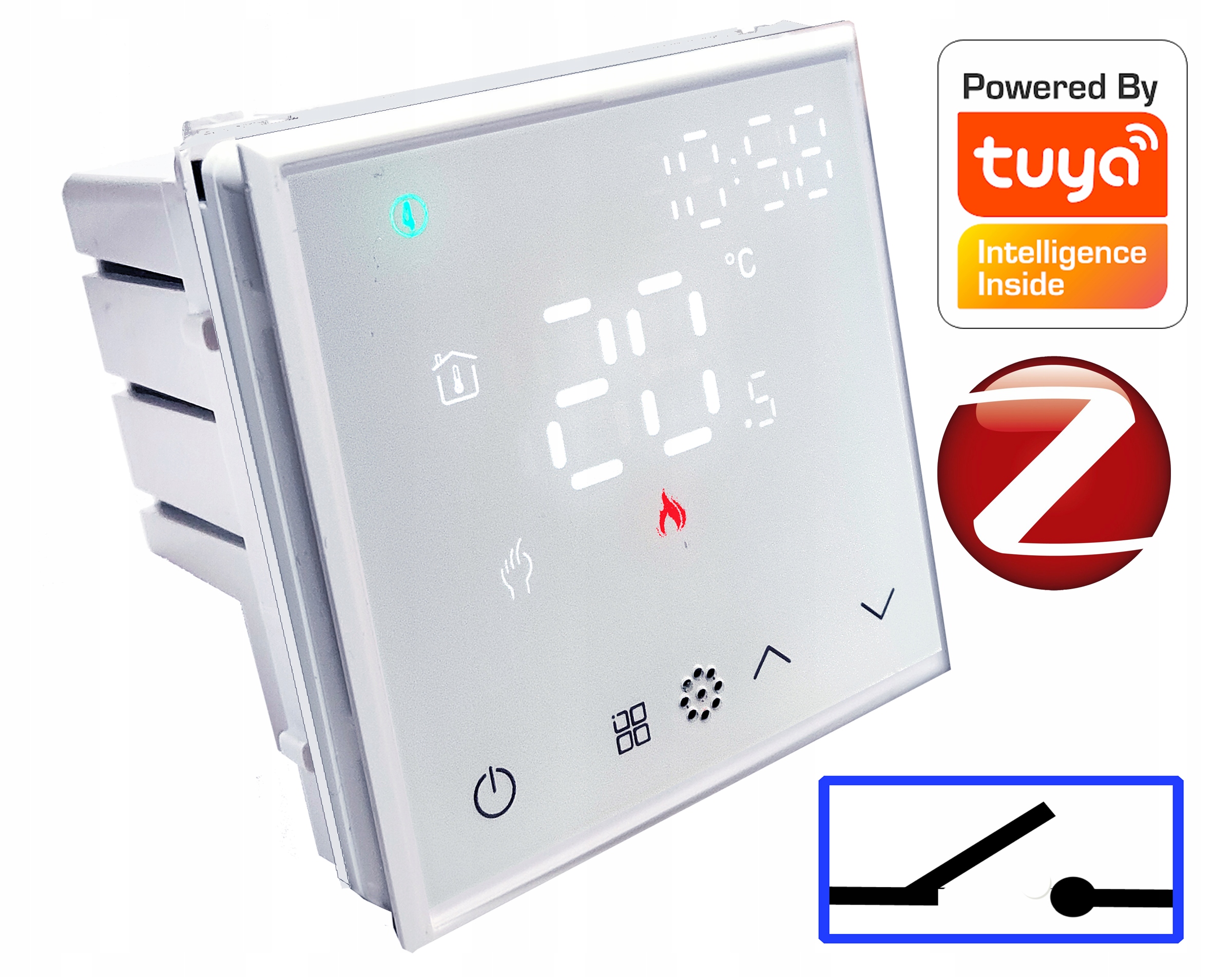 Regulátor Vykurovania Kotla – Zigbee Tuya Rtx Sh