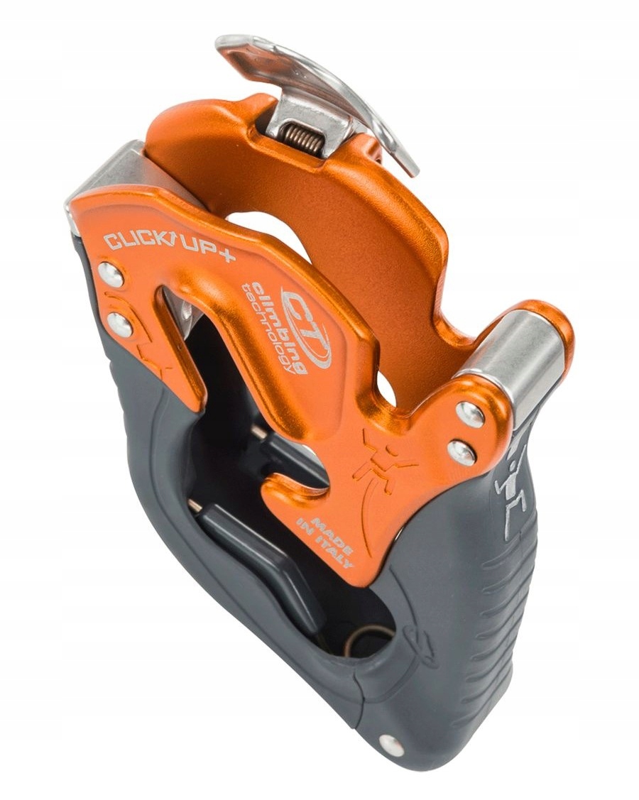 Przyrząd asekuracyjny Climbing Technology Click Up Plus pomarańczowy CE