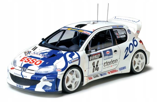 1/24 Peugeot 206 Wrc Tamiya 24221