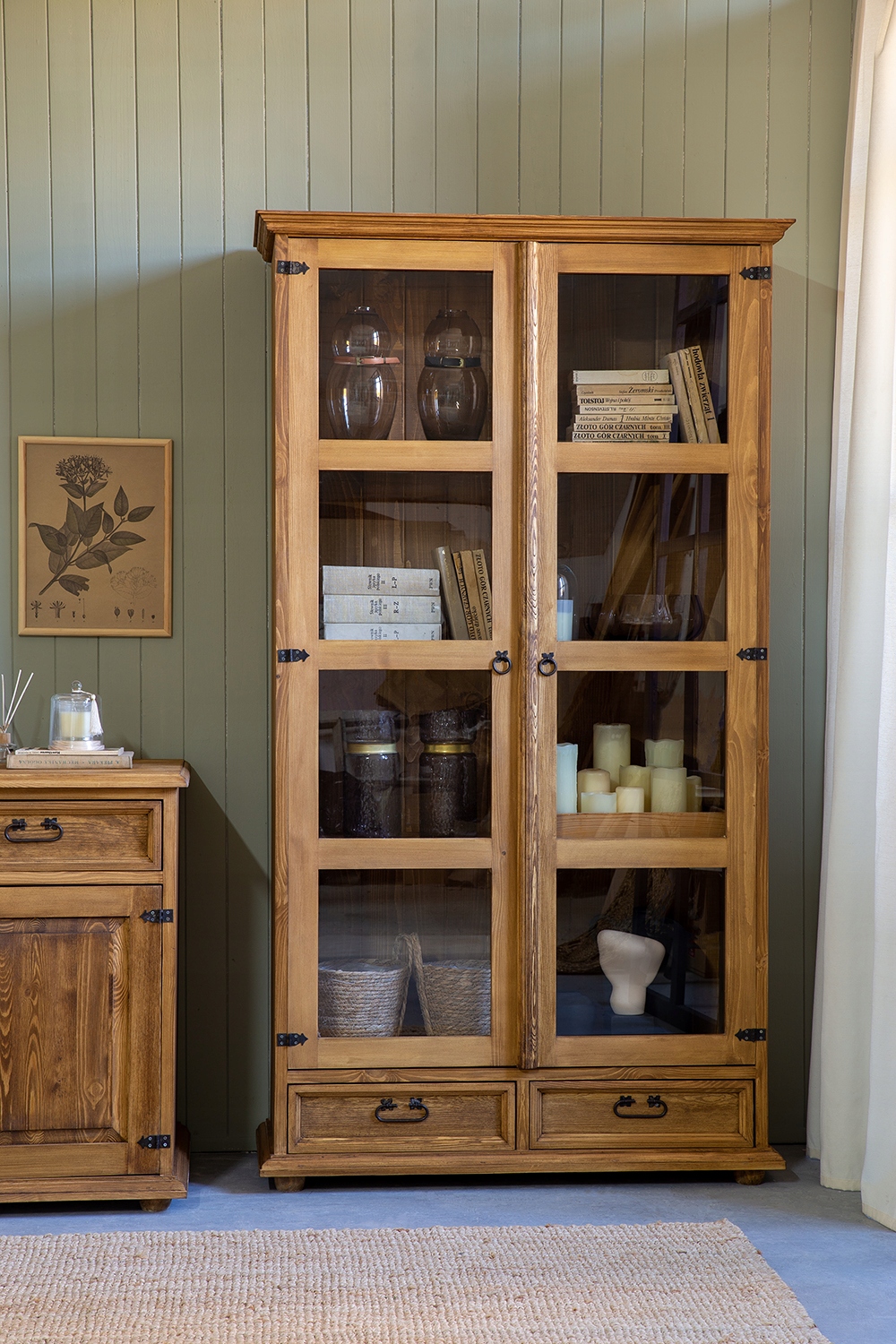 Przeszklona podwójna witryna Marka Rood-Drew