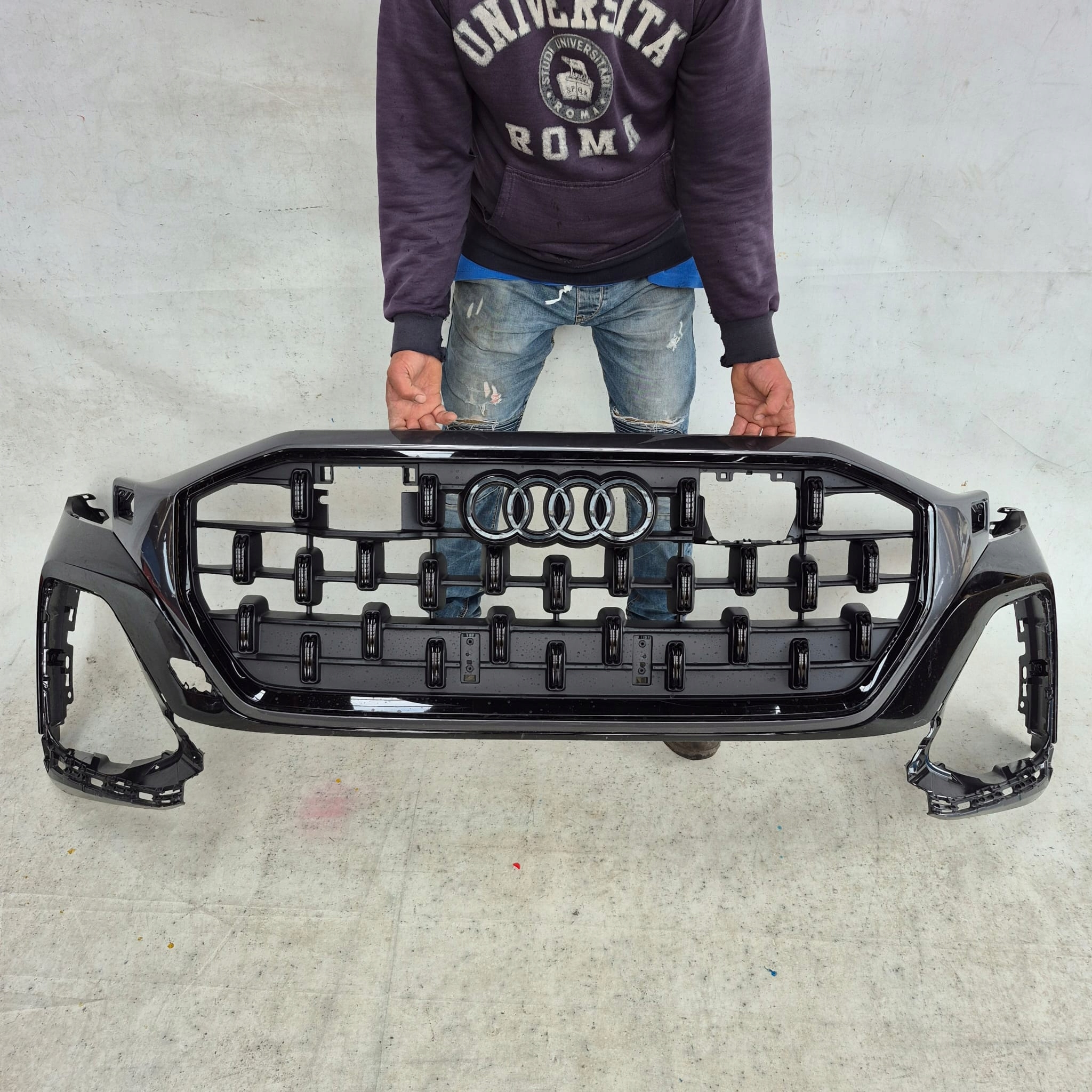 AUDI Q8 4M S-LINE LIFT 24- bumper front front SPR PDC