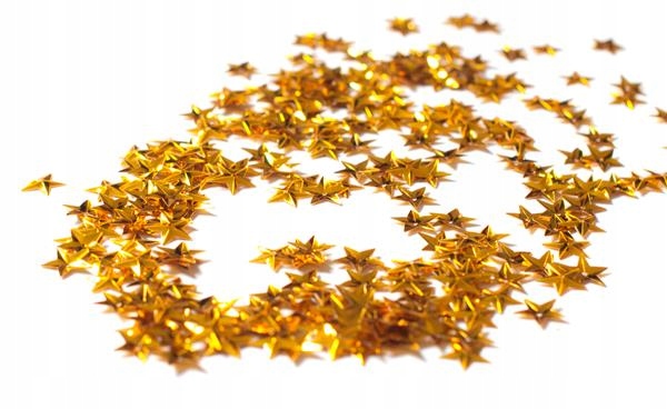 

Boże Narodzenie Konfetti złote gwiazdki 3D eBAL