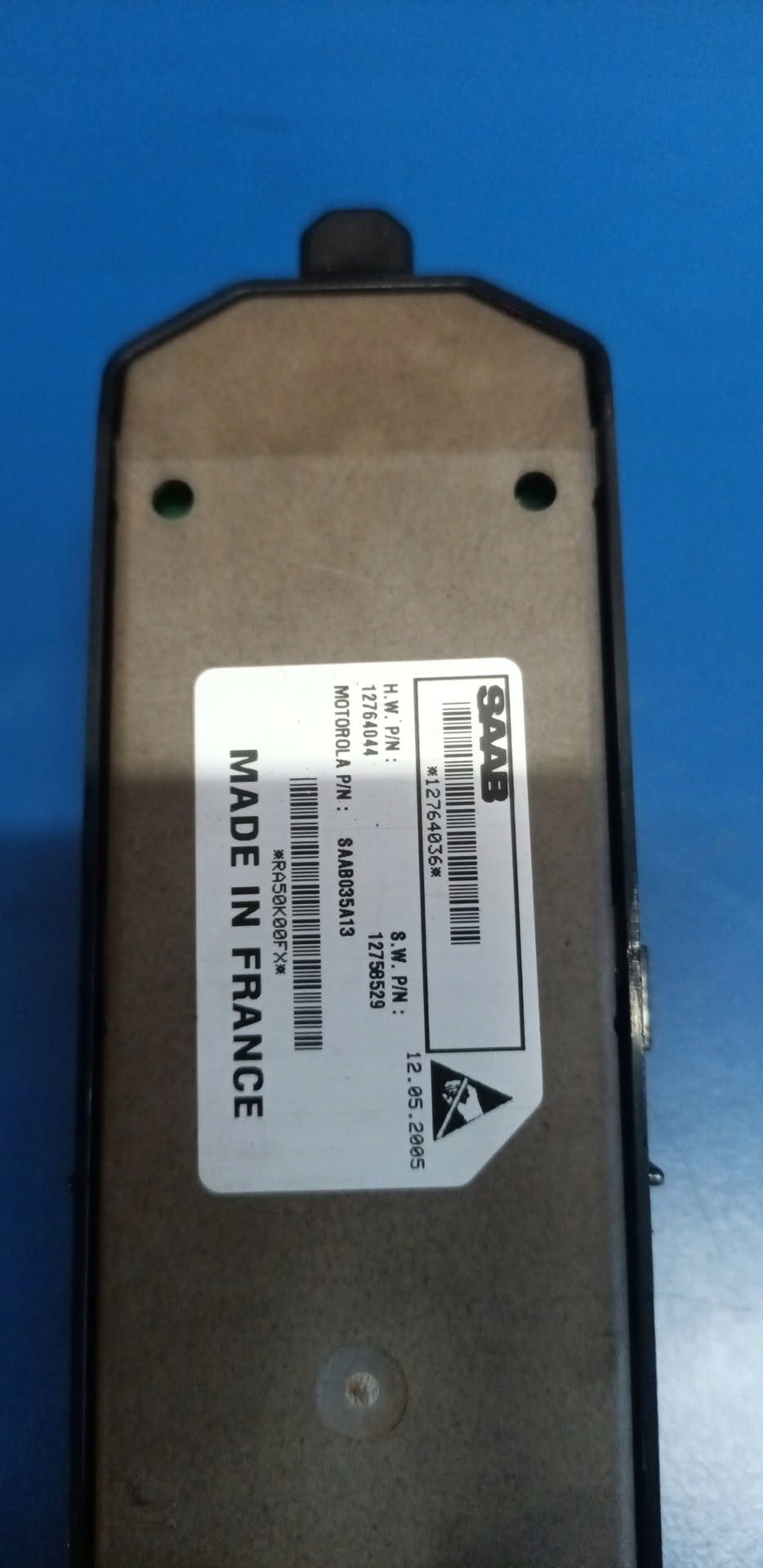 button opening control switch windows PANEL of the window SAAB 9-3 93 II 12764036