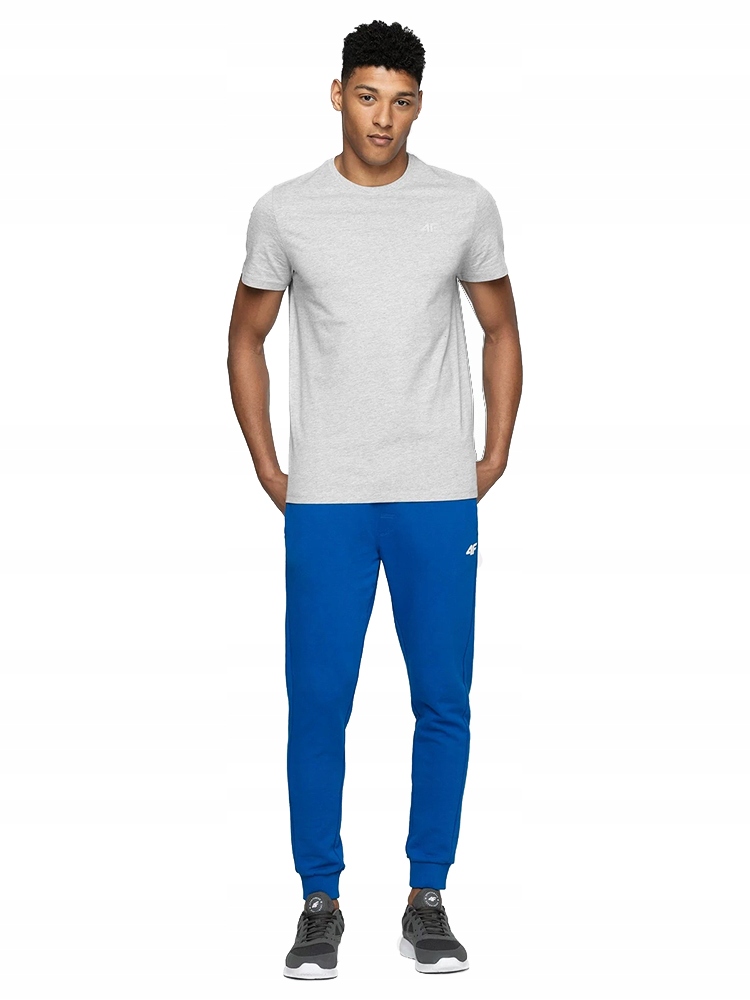 4F T-shirt KOSZULKA Męska TSM003 Bawełna J.SZARA Model TSM003