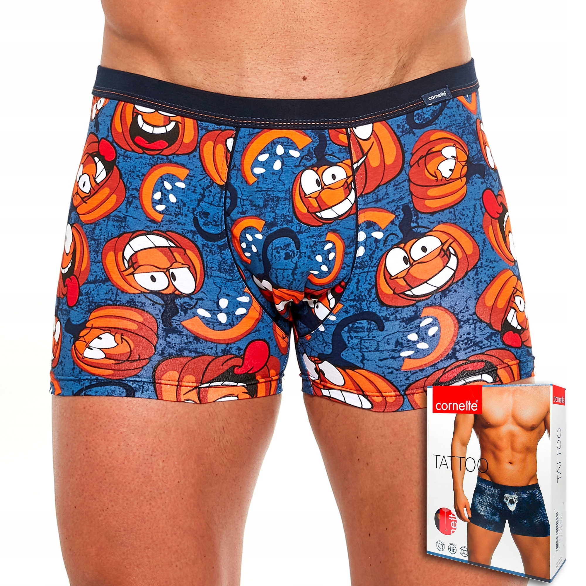 Pánské boxerky Cornette Tattoo Various XXL
