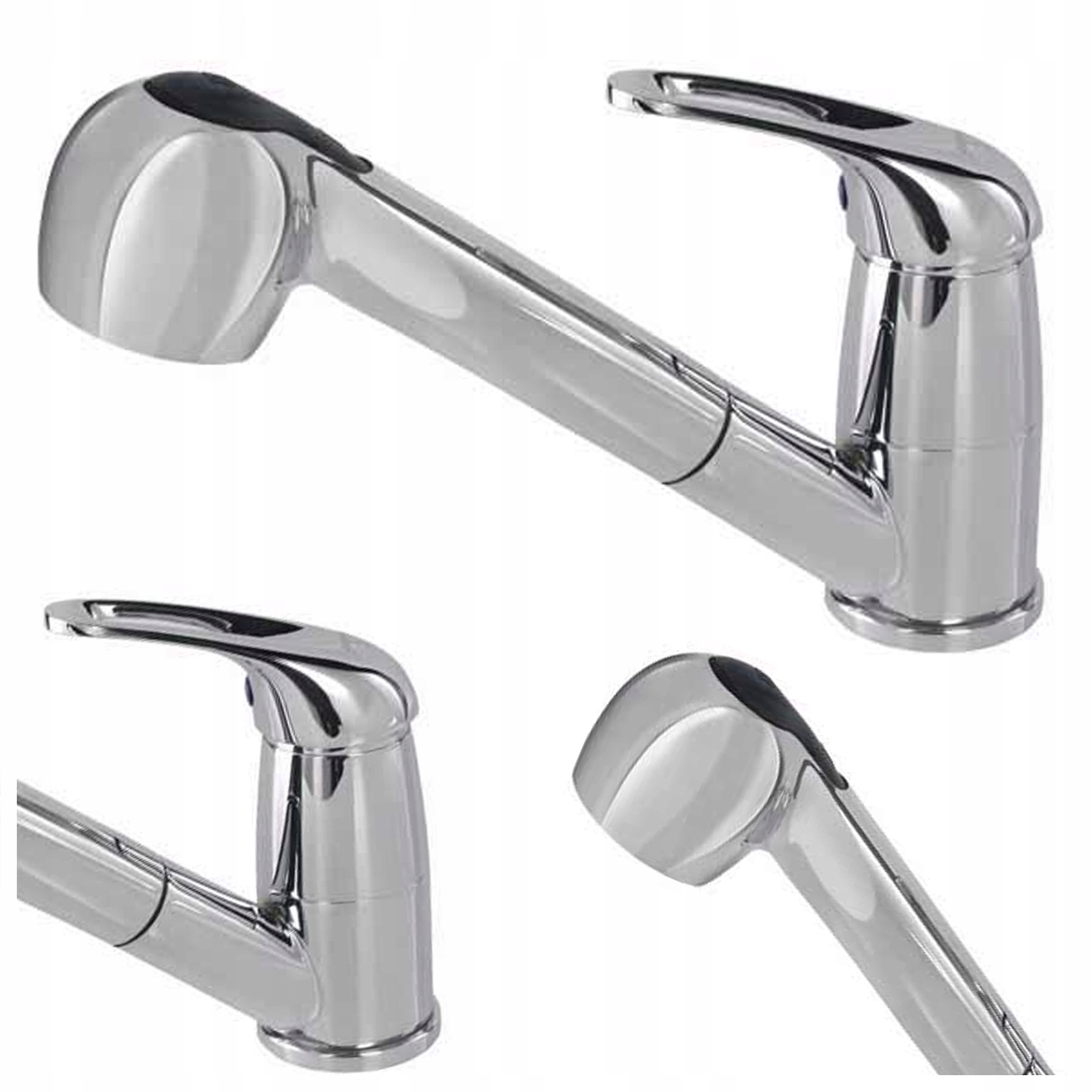 Kuchynská Drezová Batéria S Výsuvným Výtokom