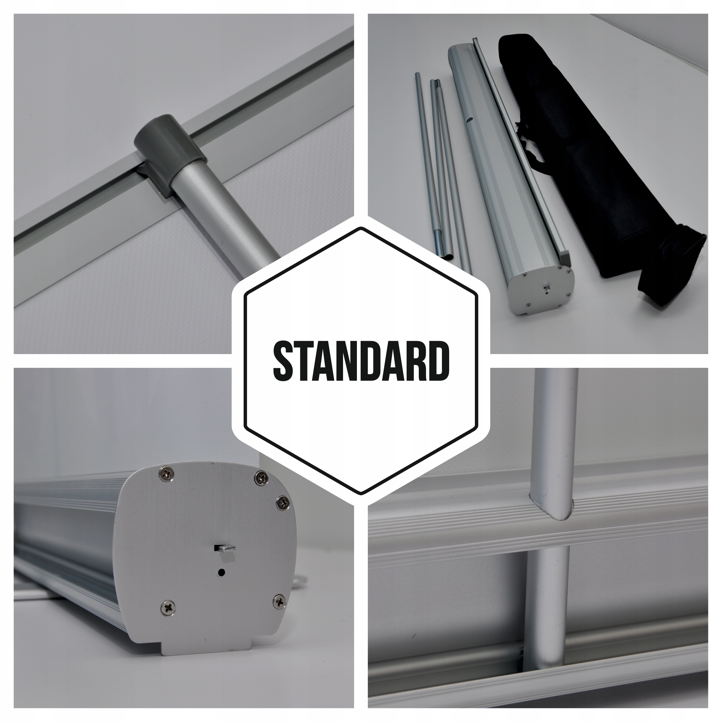 ROLLUP standard 120x200 cm Wysokość produktu 200 cm