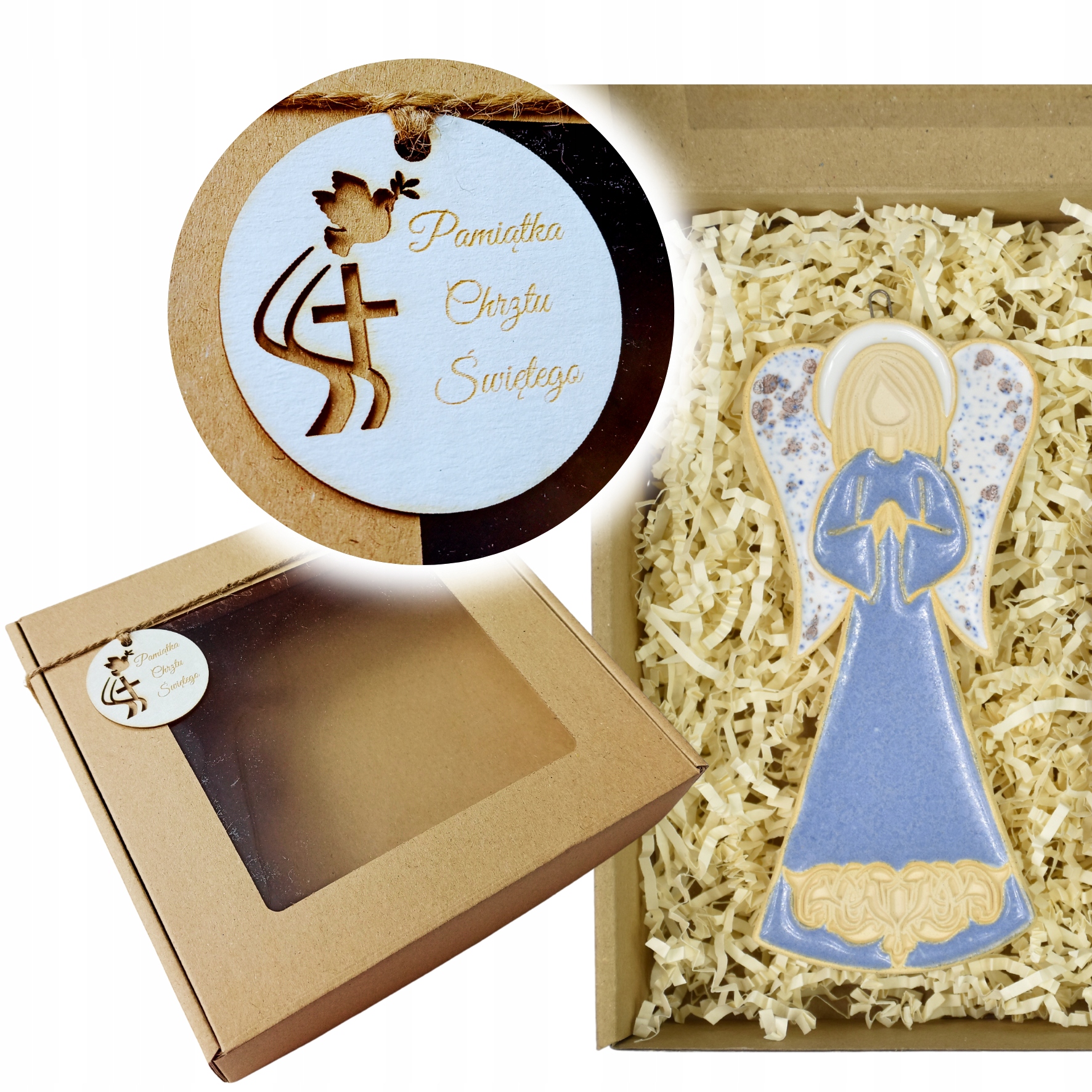 PAMIĄTKA CHRZEST ŚWIĘTY ANIOŁ STRÓŻ PREZENT Kod producenta A190061