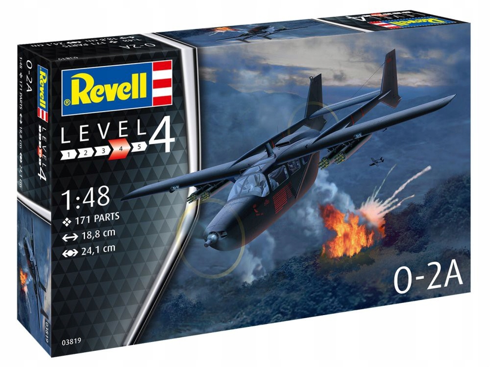 1/48 Letadlo O-2A Skymaster Revell 03819