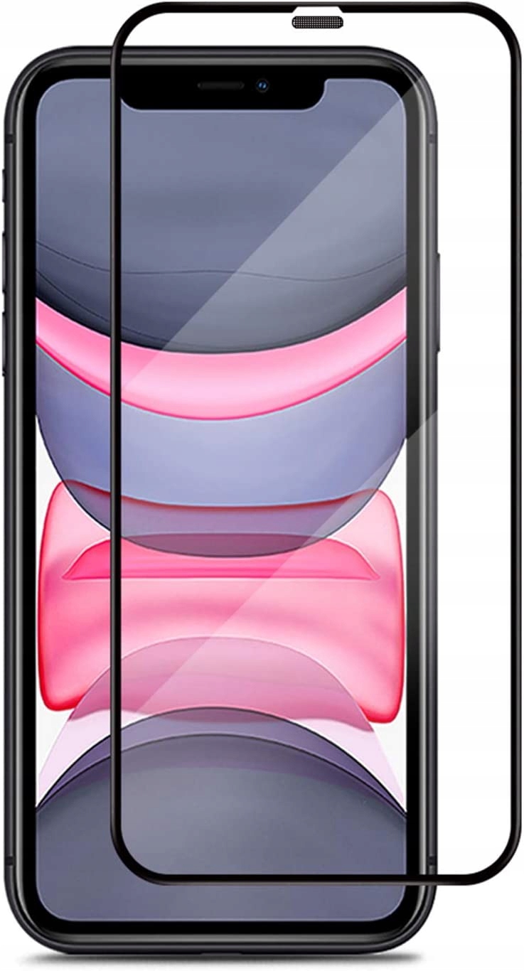 

Szkło 9H 3D 5D Full Glue Pełne do iPhone 11 Xr