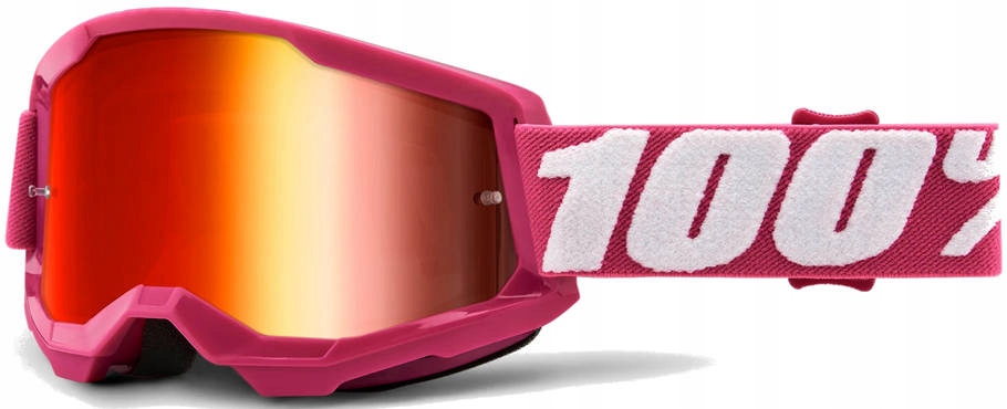 MX brýle Dh 100% Strata 2 Fletcher Mirror Red S2