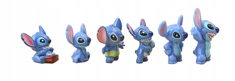 Zestaw figurek STICH12 sztuk z bajki Lilo i Stich Marka inna