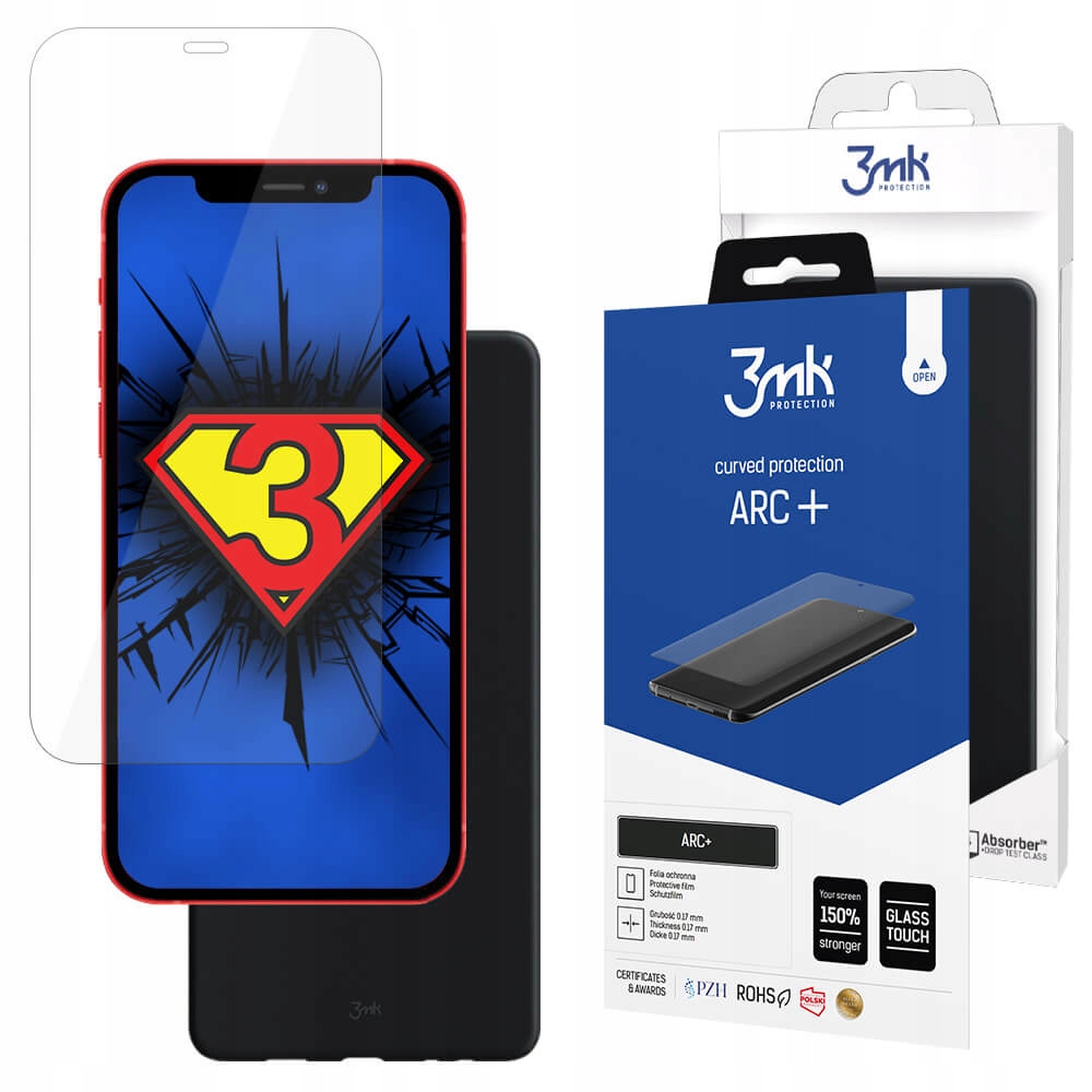 

Etui Case 3mk + Folia na cały ekran iPhone 12 Mini