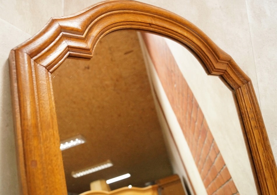 LUSTRO W DĘBOWEJ RAMIE 50 x 80 l-592