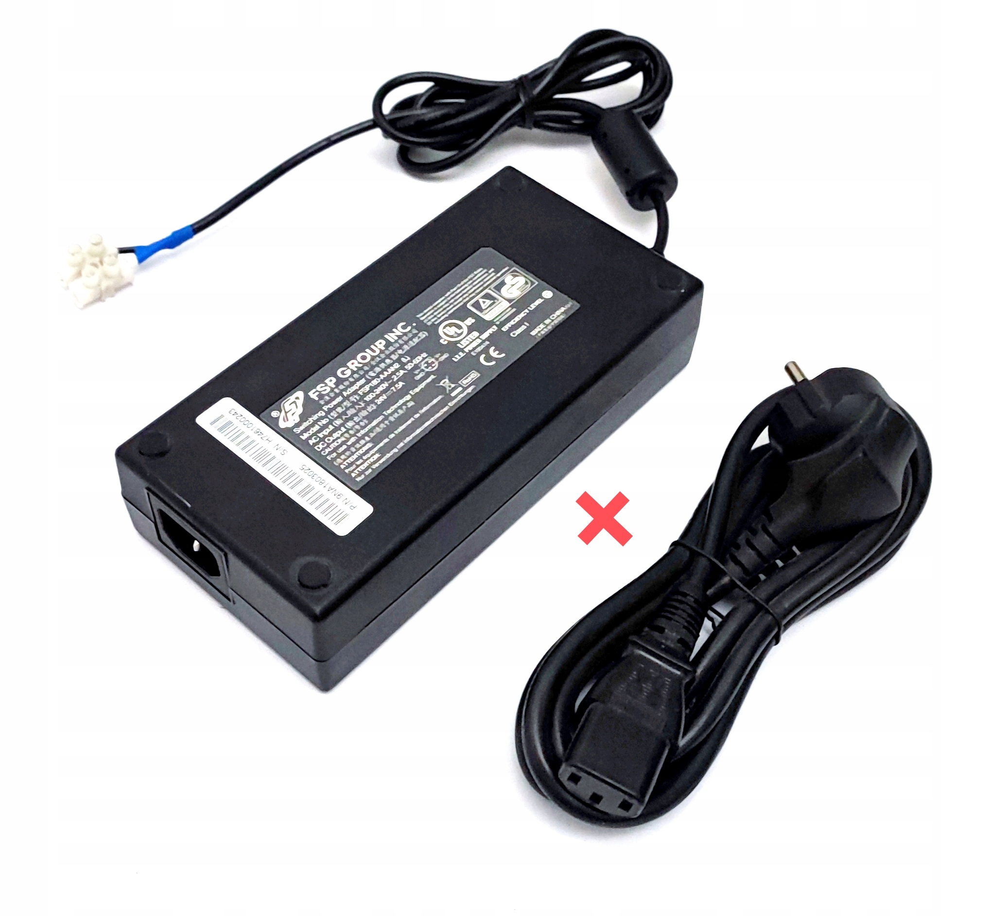 Zasilacz (transformator) dla gilotyn do cięcia styropianu 24V 7.5A 180W